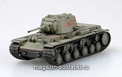 Масштабная модель в сборе и окраске Танк КВ-1 мод. 1942 г. 1:72 Easy Model - фото