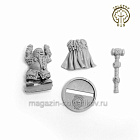 Сборная миниатюра из смолы Гном Сокрушитель №2, 28 мм, Золотой дуб