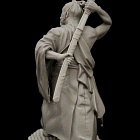 Сборная миниатюра из смолы Samurai 12-14 th, 54 mm Medieval Forge Miniatures (B-54-031) (B-54-031)