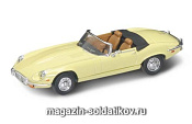 Масштабная модель в сборе и окраске «Jaguar E-Type» 1971 г., 1/43 Yat Ming - фото