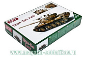 Сборная модель из пластика Тиран-5Ш Израильский танк SKIF (1/35) - фото