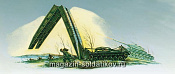 Сборная модель из пластика Танк M-48 & Scissors Bridge 1:40 Revell - фото