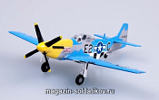 Масштабная модель в сборе и окраске Cамолёт P-51D Мустанг, 361 эскадра 1:72 Easy Model - фото