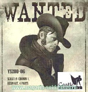 Сборная миниатюра из смолы Wanted! 200 мм, Castle miniature - фото